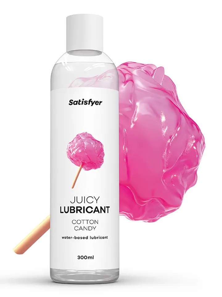 Satisfyer Cotton Candy Water Based Lubricant 300 ml - Flavoured lubricant 2 [full]