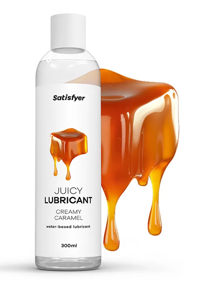 Satisfyer Creamy Caramel Water Based Lubricant 300 ml - Flavoured lubricant 2 [full]