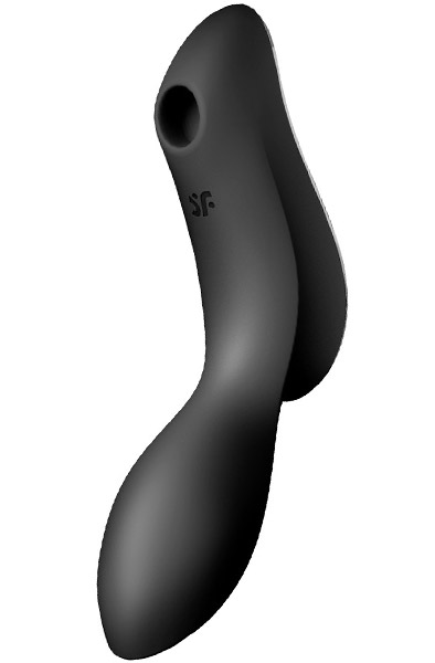 Satisfyer Curvy Trinity 2 Black - Air pressure vibrator 2