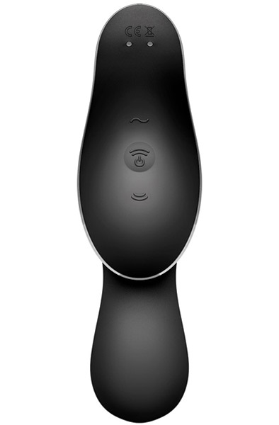 Satisfyer Curvy Trinity 2 Black - Air pressure vibrator 3