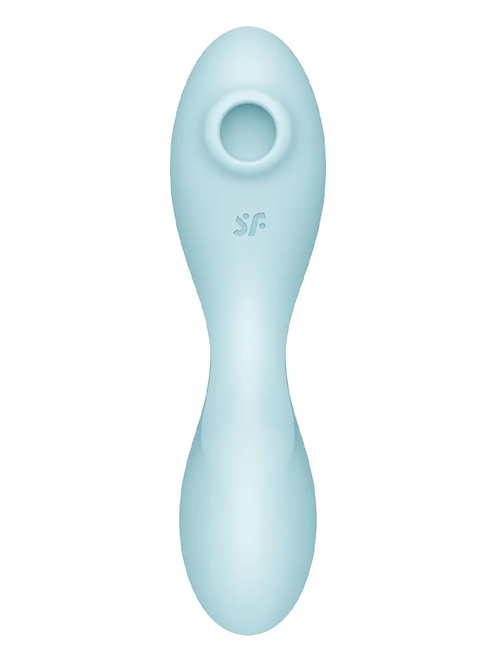 Satisfyer Curvy Trinity 5+ Connect App Blue - Air pressure vibrator 3 [full]