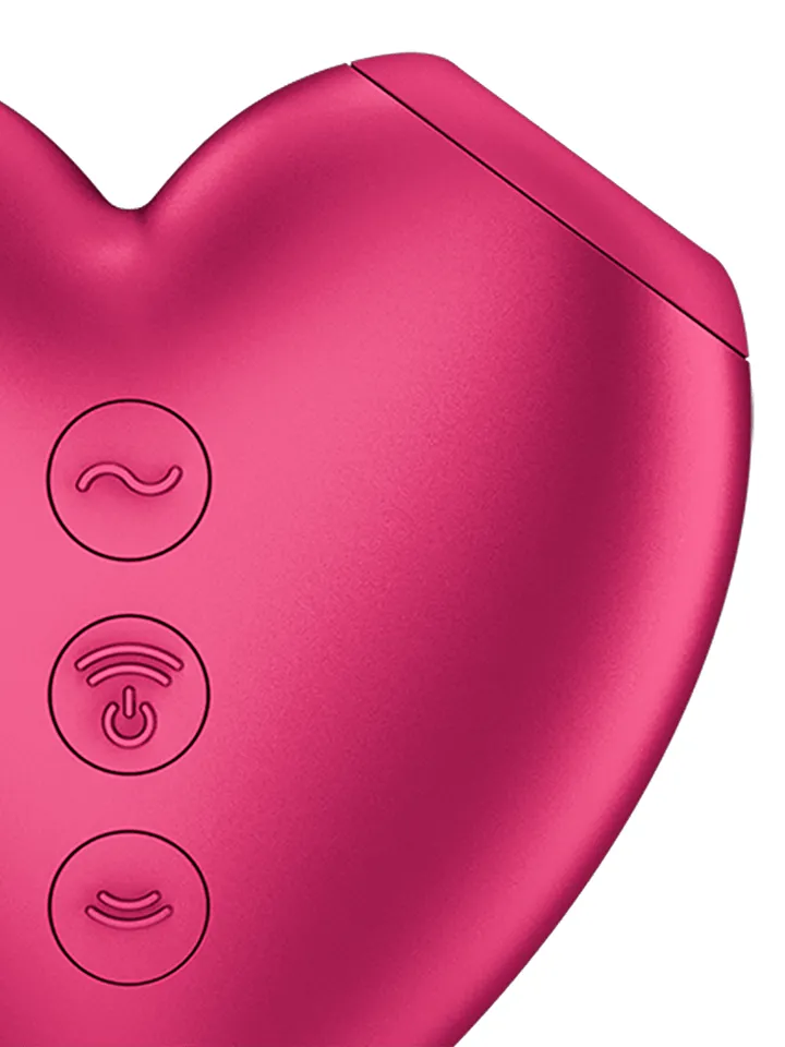 Satisfyer Cutie Heart Battery Powered - Air pressure vibrator 3 [full]