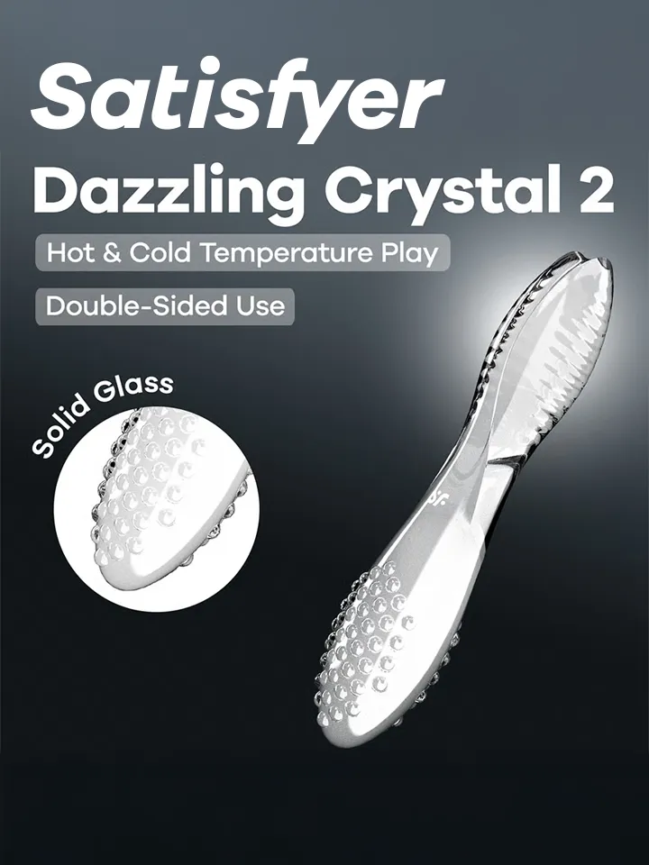 Satisfyer Dazzling Crystal 2 - Glass dildo 1 [full]