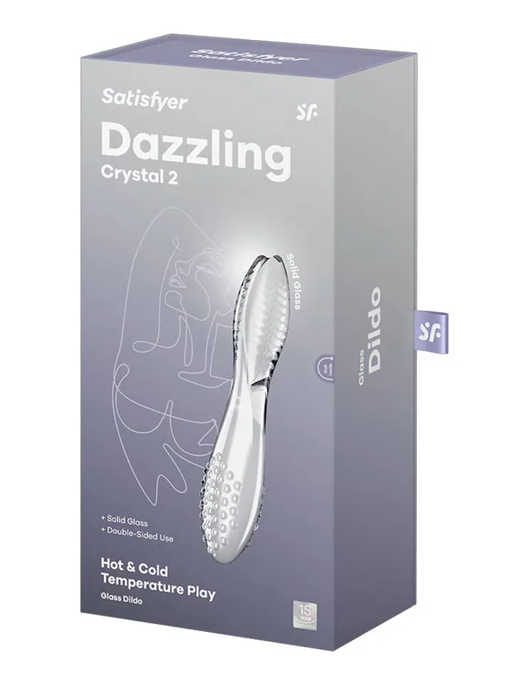 Satisfyer Dazzling Crystal 2 - Glass dildo 5 [full]