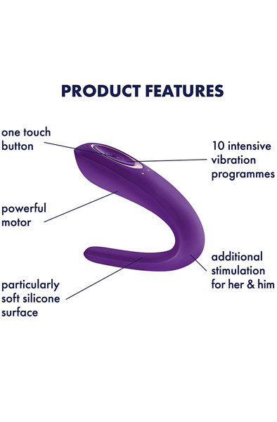Satisfyer Double Classic Partner Vibrator - Paarvibrator 2
