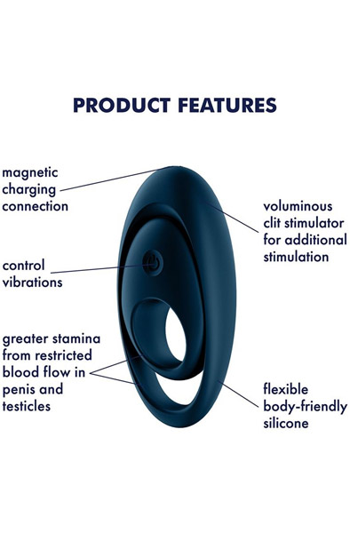 Satisfyer Glorious Duo - Penis & scrotum rings 2