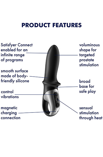 Satisfyer Hot Passion - App-gesteuerter Prostata-Vibrator 2