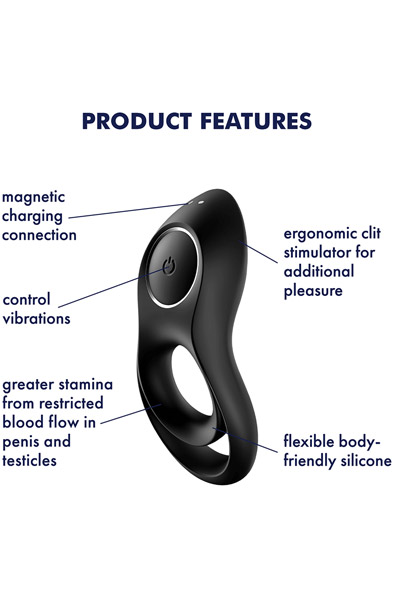 Satisfyer Legendary Duo - Vibrating cock ring 2