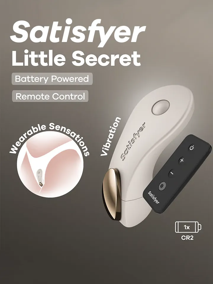 Satisfyer Little Secret Battery Powered - Vibrating panties 1 [full]