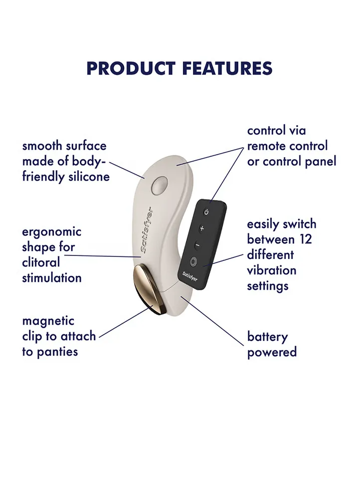 Satisfyer Little Secret Battery Powered - Vibrating panties 2 [full]