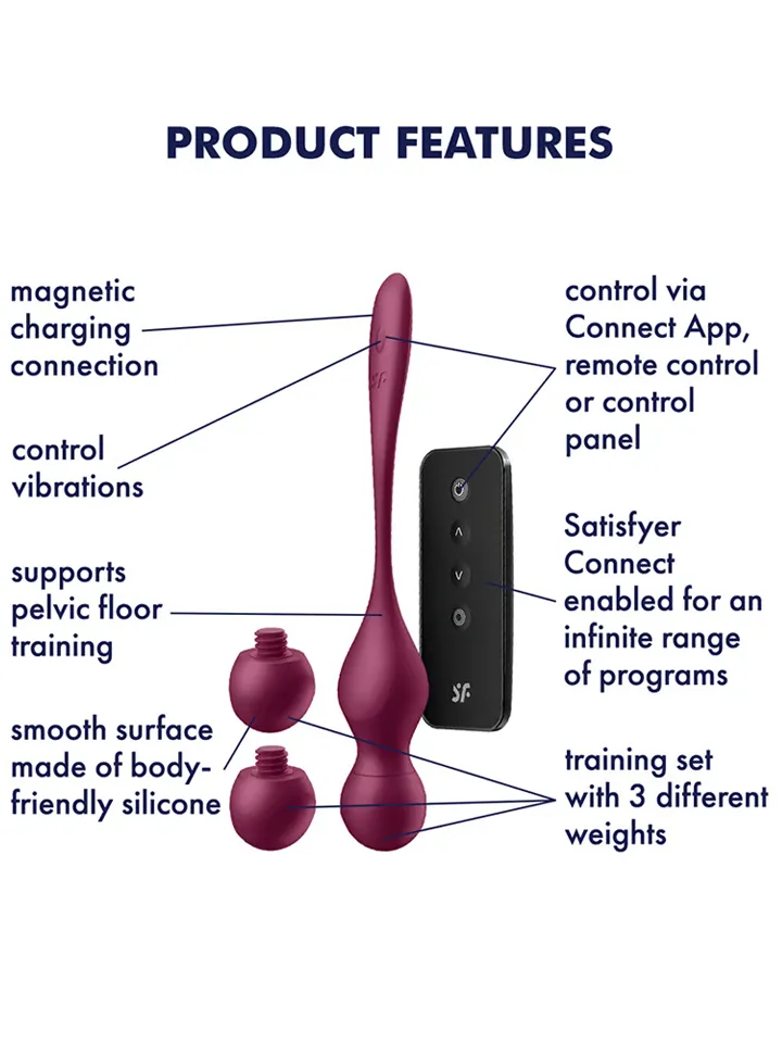 Satisfyer Love Birds Vary Connect App - App-controlled bundles 2