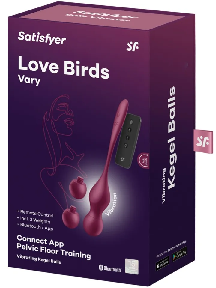 Satisfyer Love Birds Vary Connect App - App-controlled bundles 4