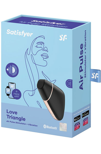 Satisfyer Love Triangle Black - App-gesteuerter Klitoris-Vibrator 4