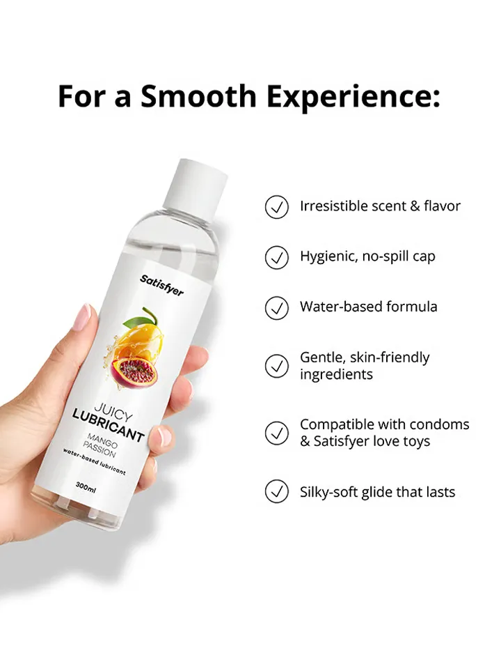 Satisfyer Mango & Passion Water Based Lubricant 300 ml - Water-based lubricant 3 [full]