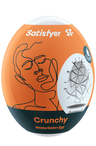 Satisfyer Masturbator Egg Crunchy 3-pack - Run eggs 2