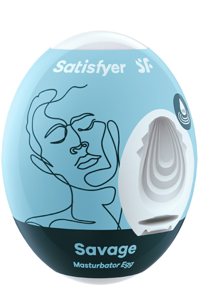 Satisfyer Masturbator Egg Savage 3-pack - Run eggs 2