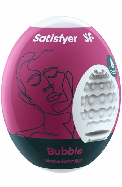 Satisfyer Masturbator Egg Single Bubble - Tenga egg 1