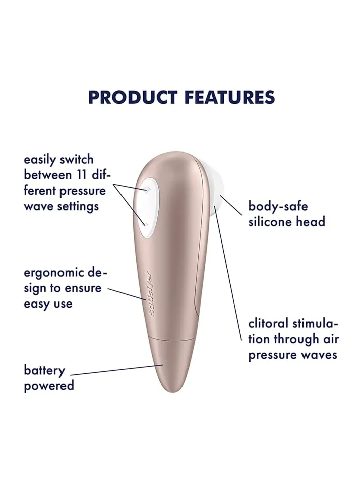 Satisfyer Number One - Air pressure vibrator 3 [full]
