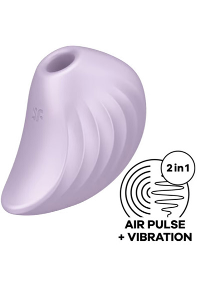 Satisfyer Pearl Diver Violet - Air pressure vibrator 1