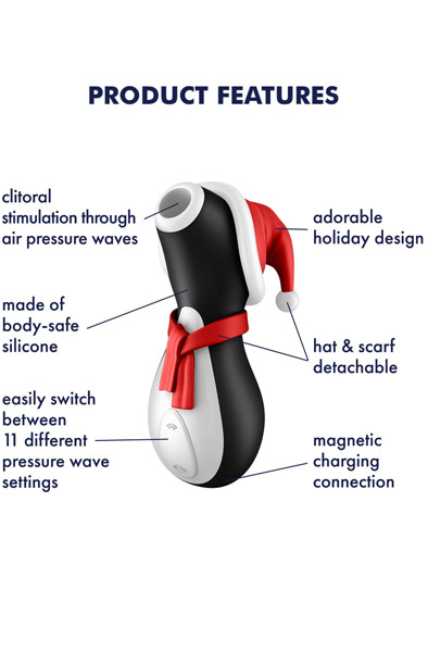 Satisfyer Penguin Holiday Edition - Luftdruck-Vibrator 2