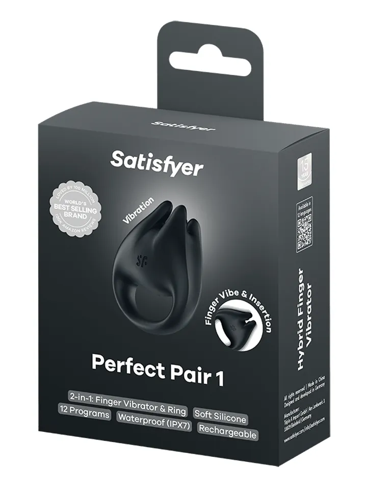 Satisfyer Perfect Pair 1 Black - Vibrating penis pump 4 [full]