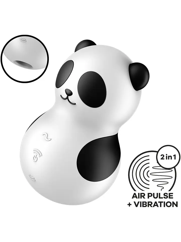 Satisfyer Pocket Panda Air Pulse Vibrator - Air pressure vibrator 3