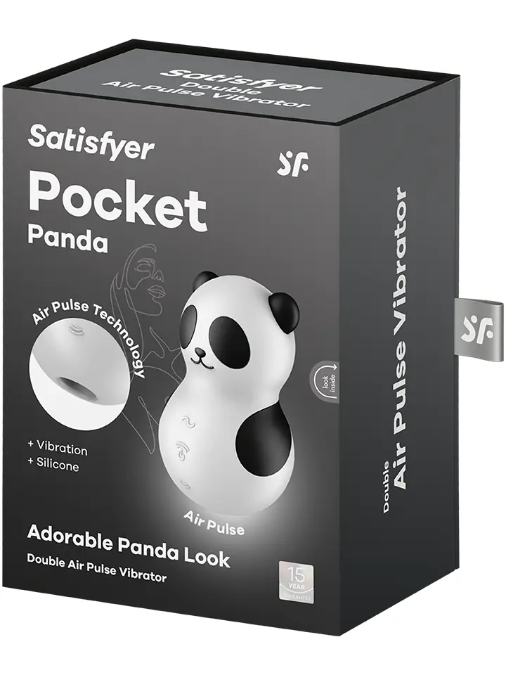 Satisfyer Pocket Panda Air Pulse Vibrator - Air pressure vibrator 5