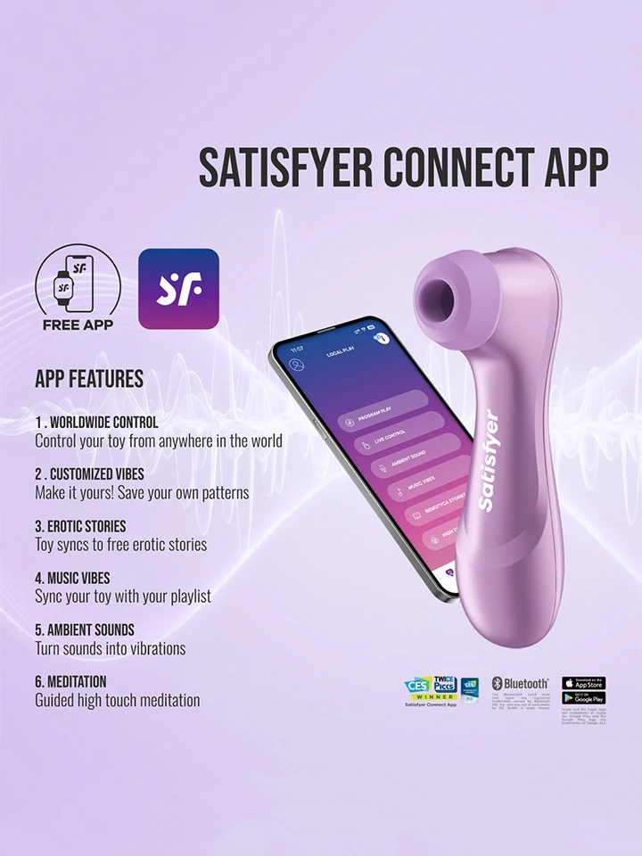 Satisfyer Pro 2 Generation 4 Amethyst - Air pressure vibrator 4 [full]