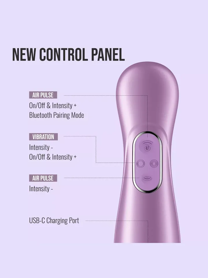 Satisfyer Pro 2 Generation 4 Amethyst - Air pressure vibrator 5 [full]