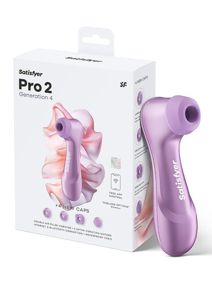 Satisfyer Pro 2 Generation 4 Amethyst - Air pressure vibrator 8 [full]