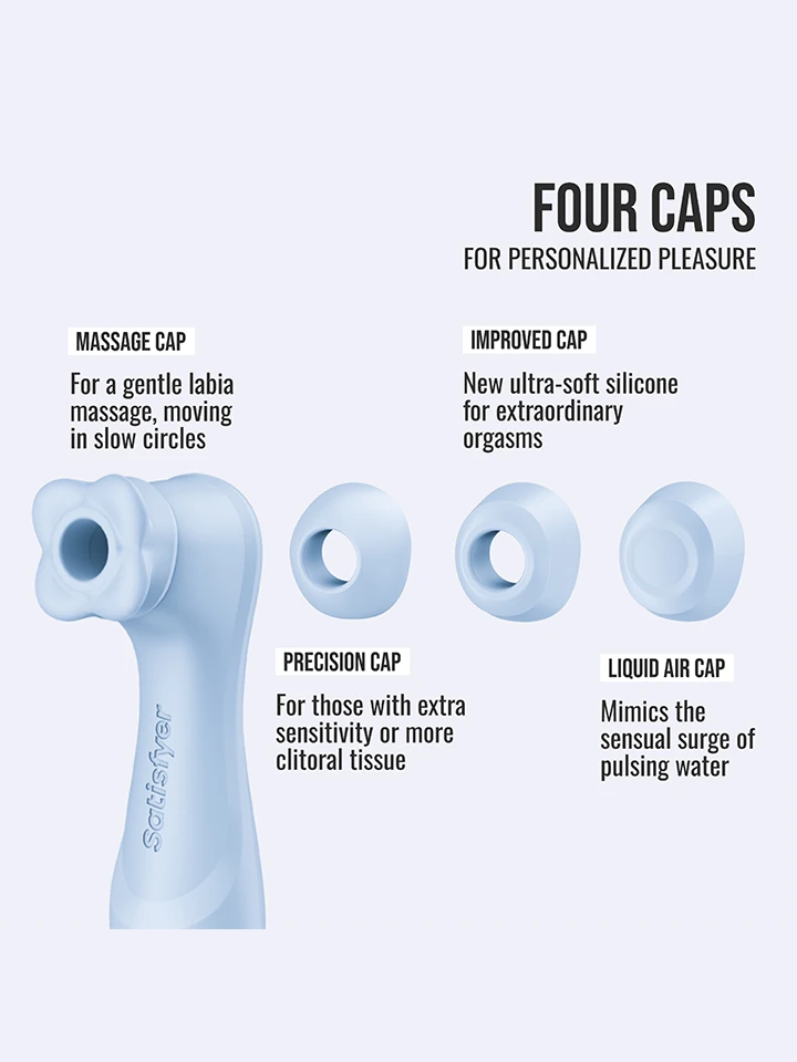 Satisfyer Pro 2 Generation 4 Serene Blue - Air pressure vibrator 3 [full]