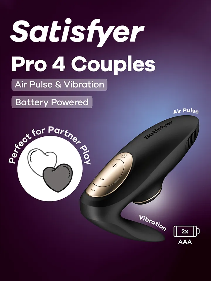 Satisfyer Pro 4 Couples Battery Powered - Couples vibrator 1 [full]