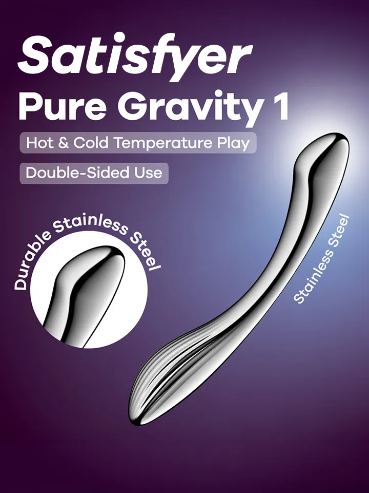 Satisfyer Pure Gravity 1 - Steel dildo 1 [full]