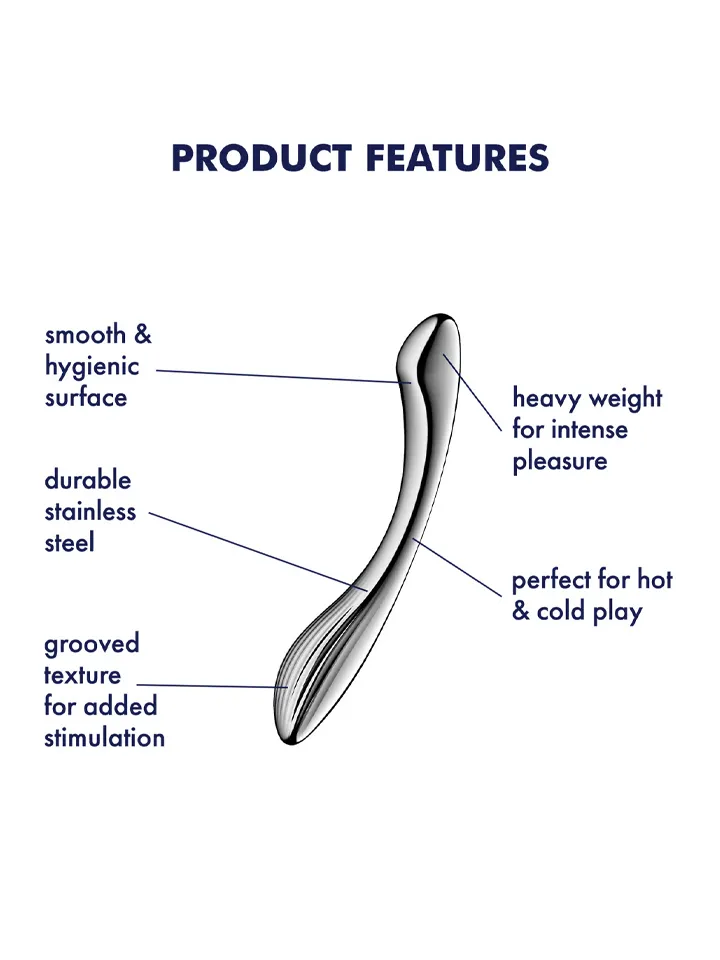 Satisfyer Pure Gravity 1 - Steel dildo 2 [full]