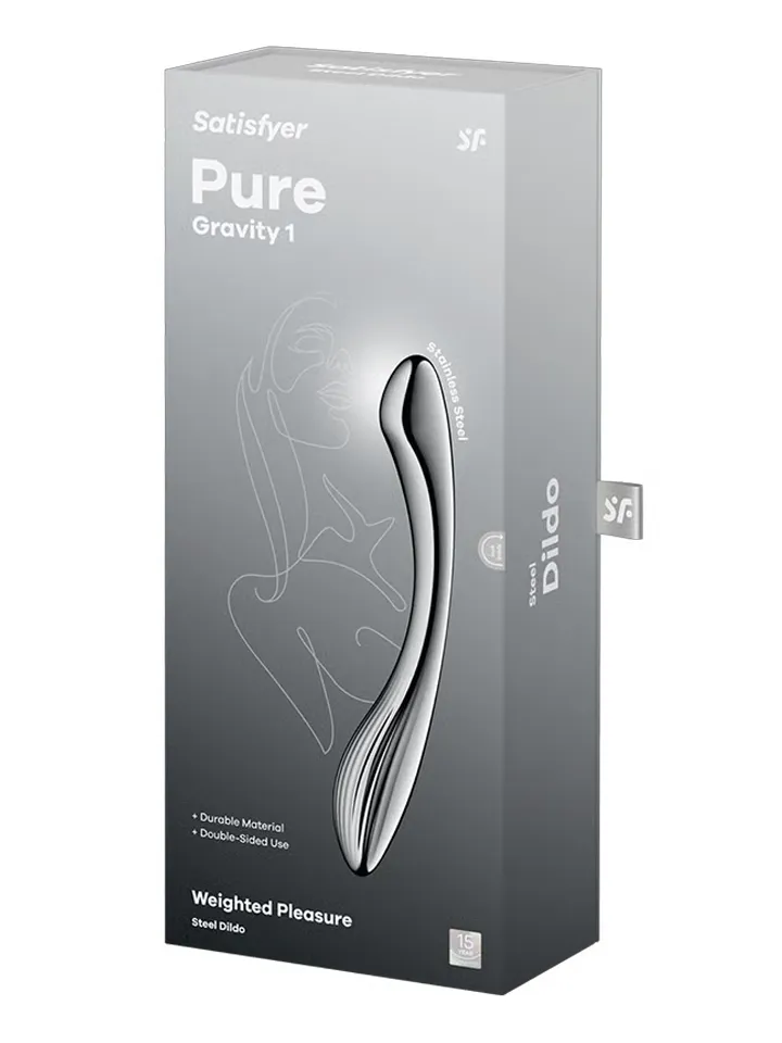 Satisfyer Pure Gravity 1 - Steel dildo 5 [full]