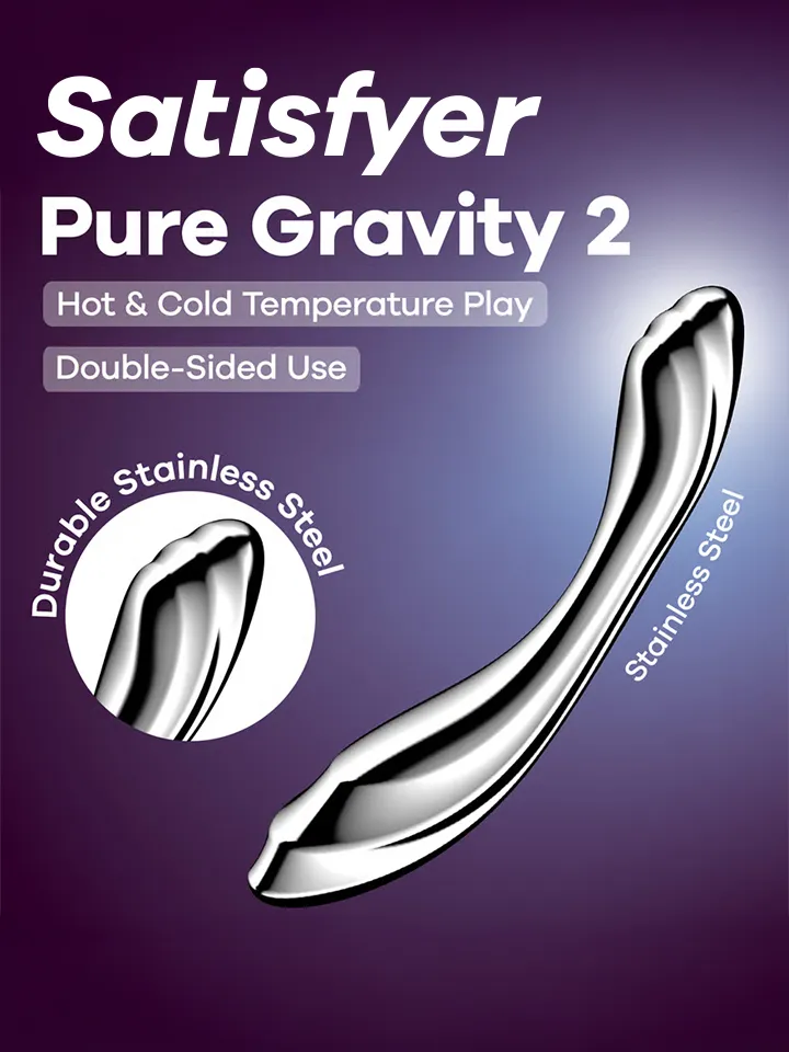 Satisfyer Pure Gravity 2 - Steel dildo 1 [full]