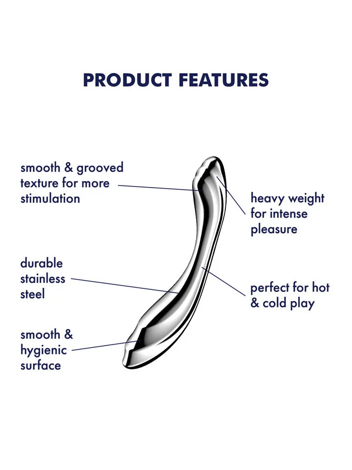 Satisfyer Pure Gravity 2 - Steel dildo 2 [full]