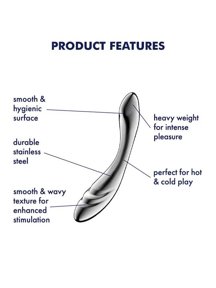 Satisfyer Pure Gravity 3 - Steel dildo 2 [full]