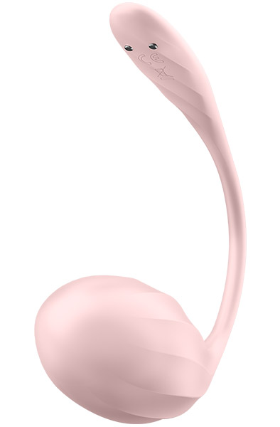Satisfyer Ribbed Petal App Vibrator - App-gesteuertes Vibro-Ei 4