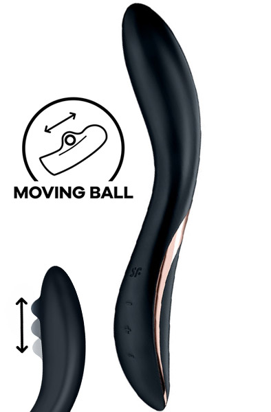 Satisfyer Rrrolling Explosion Black - G-spot vibrator 1