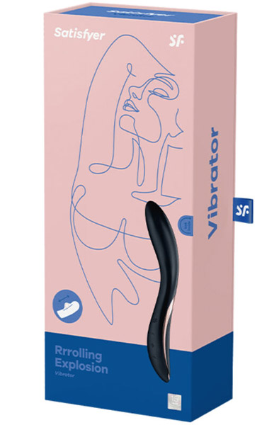 Satisfyer Rrrolling Explosion Black - G-spot vibrator 4