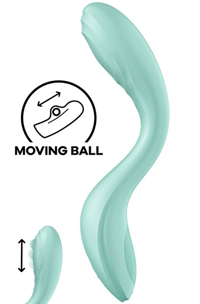 Satisfyer Rrrolling Pleasure Mint - G-spot vibrator 1
