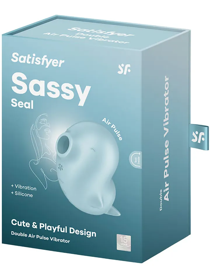 Satisfyer Sassy Seal Air Pulse Vibrator - Air pressure vibrator 5