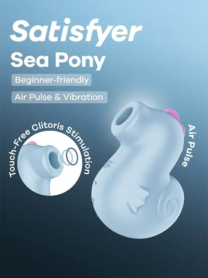 Satisfyer Sea Pony Air Pulse Vibrator - Air pressure vibrator 1 [full]