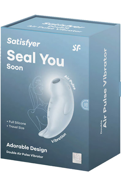 Satisfyer Seal You Soon Clitoris Stimulator - Luftdruck-Vibrator 4