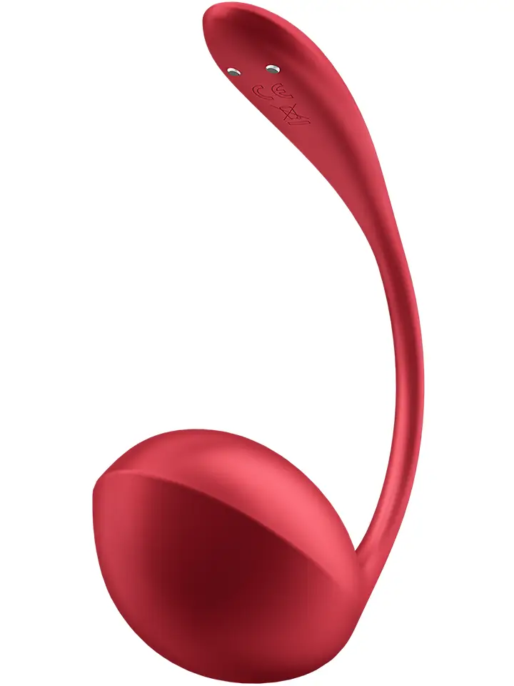 Satisfyer Shiny Petal Connect App Red - App-controlled vibrating egg 4