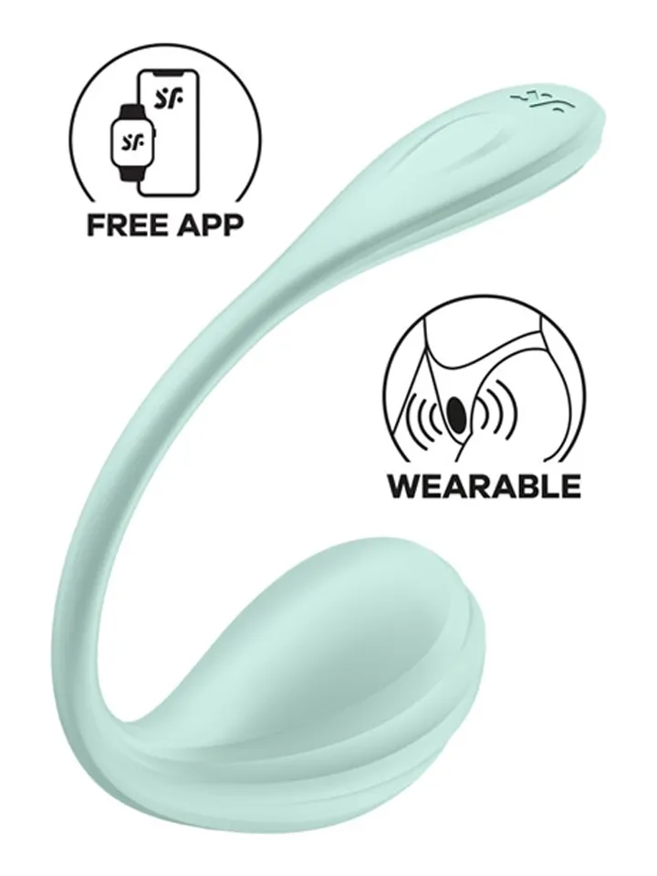 Satisfyer Smooth Petal App Vibrator - App-controlled vibrating egg 1 [full]