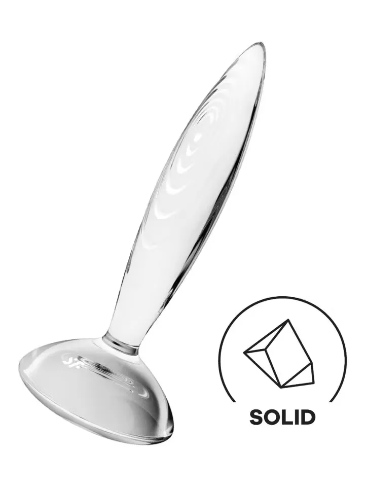 Satisfyer Sparkling Crystal Glass Anal Plug - Glass anal plug 1 [full]