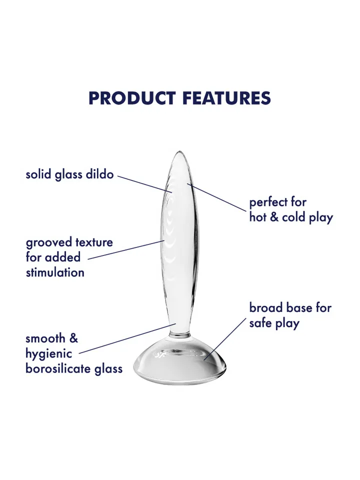 Satisfyer Sparkling Crystal Glass Anal Plug - Glass anal plug 2 [full]