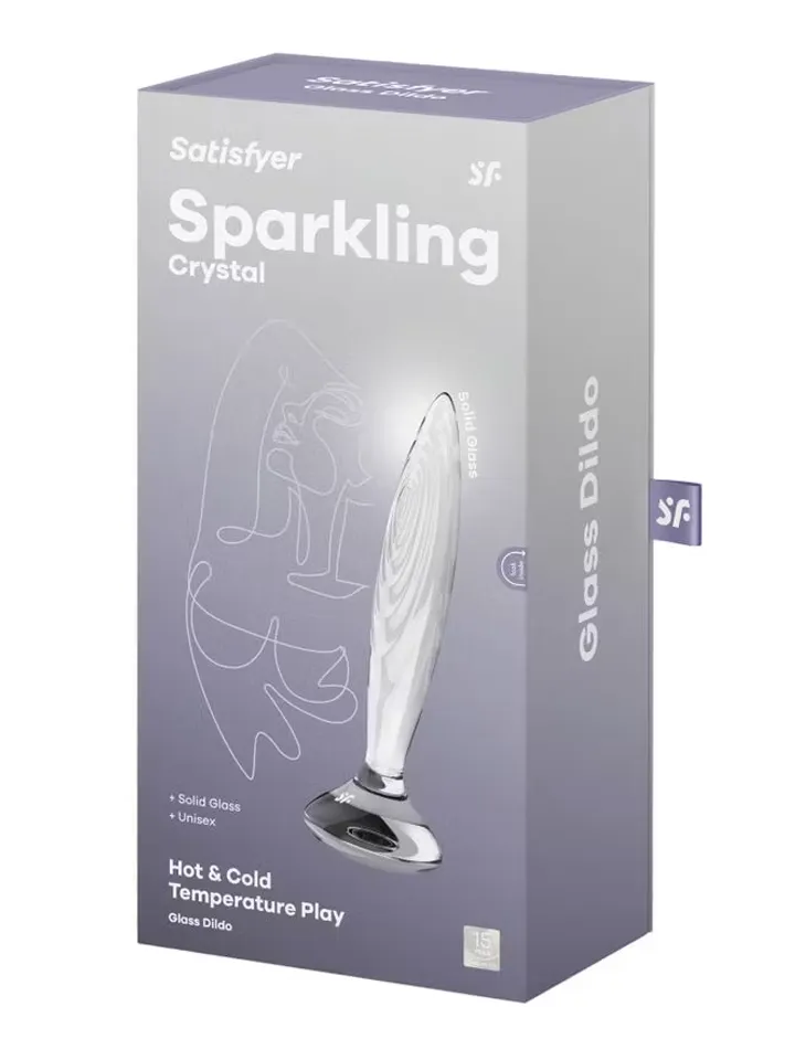 Satisfyer Sparkling Crystal Glass Anal Plug - Glass anal plug 3 [full]